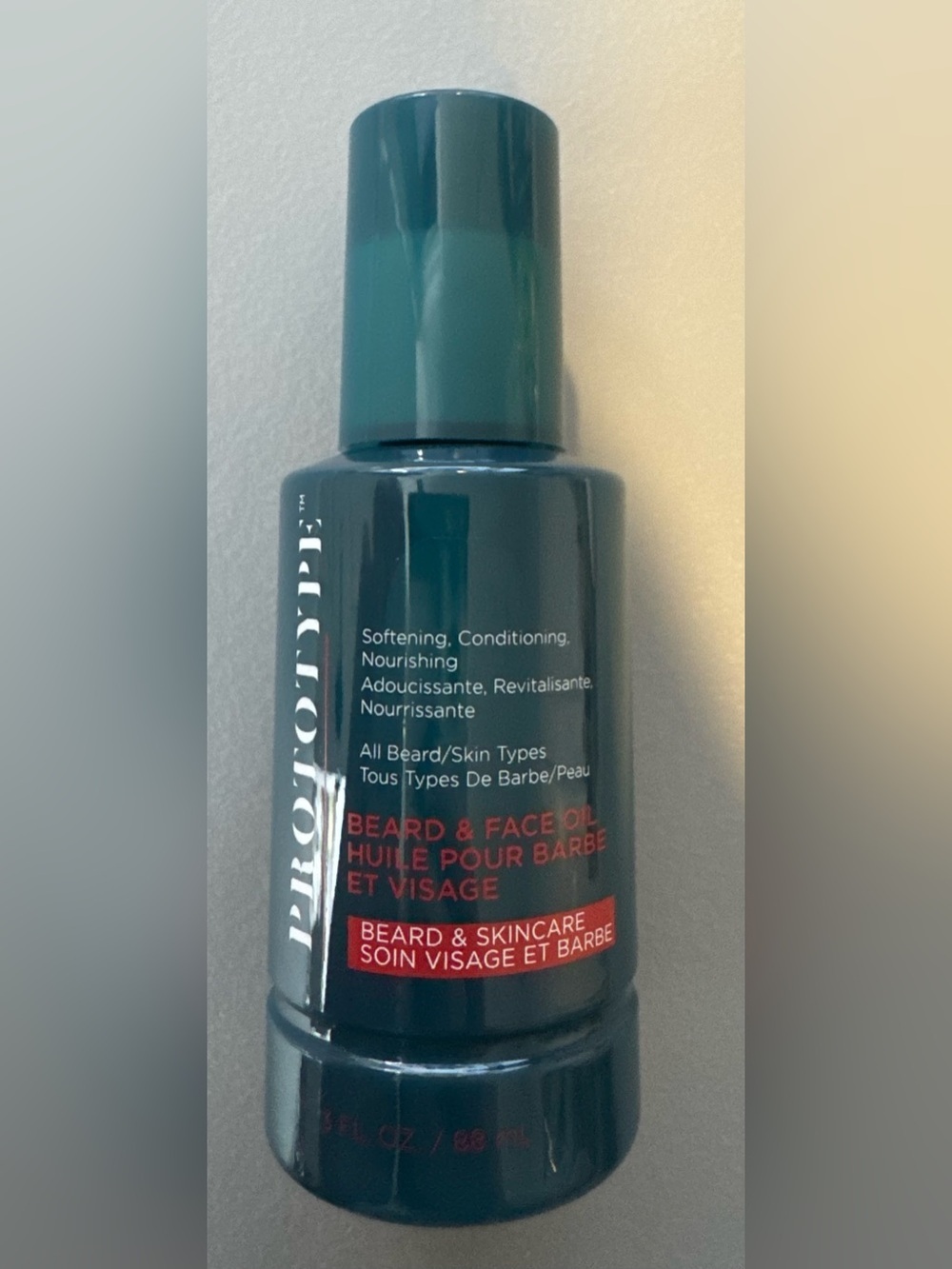 Prototype Beard & Face Oil - Deep Teal Nourishing Formula all beard types